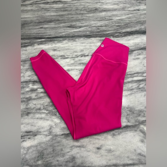 lululemon athletica Pants - Lululemon athletica Inspired pink high-rise style leggings size small